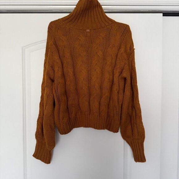 For Love and Lemons Brown Turtleneck - Picture 4 of 8